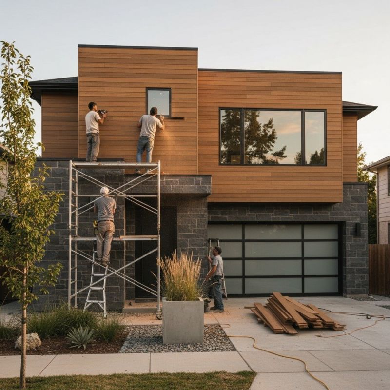 Wood Siding Installation
